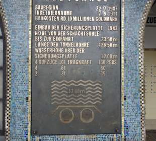 Technische Daten des Alten Elbtunnels