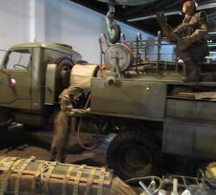 In den Hallen des Militärmuseums Lesany