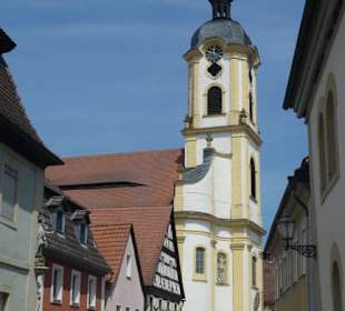 Die katholische Stadtpfarrkirche Mariä Himmelfahrt