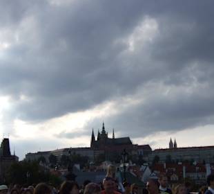 Auf der Karlsbrücke