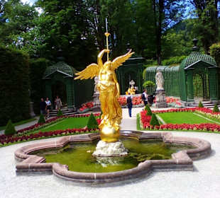 Schlosspark Linderhof in Ettal