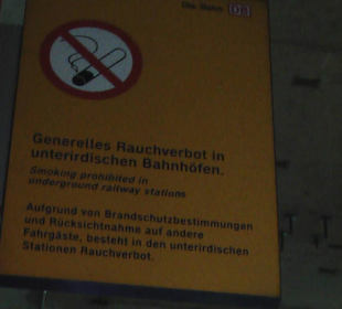 Striktes Rauchverbot