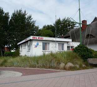 Shops and Restaurants at Sea Front in Dahme