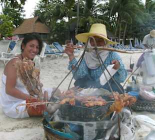 Lecker, lecker am Strand