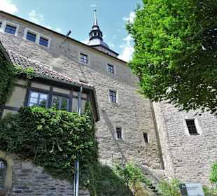 Außenansicht der Burg Lauenstein