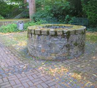 Alter Brunnen hinter dem Haus