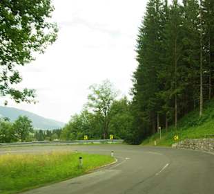 Juli Abfahrt bei Königswetter Richtung Lienz