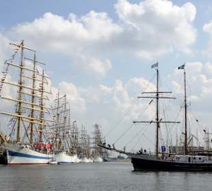 Windjammertreffen im Cuxhavener Hafen