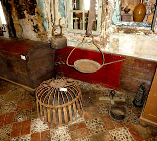 Diele des Rauchhauses