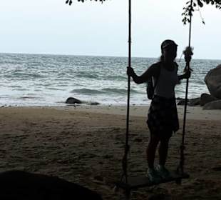 Traumstrand zum Abschluss der Tour