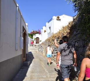 Auf dem Weg zu Akropolis