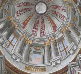 Deckenbemalung in der Mauritiuskirche
