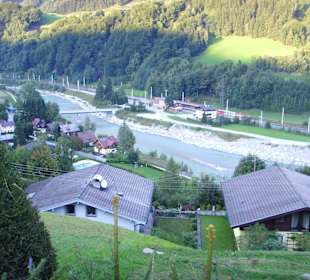 Blick ins Tal von Werfen