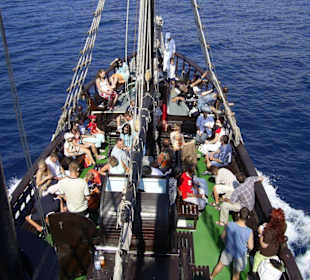 Auf dem Piratenschiff
