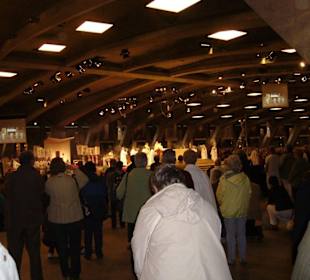 Messe in der unterirdischen Kirche