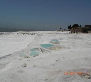 Pamukkale - tarasy solne