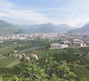 Blick auf Bozen