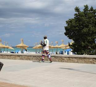 Blick auf die Promenade