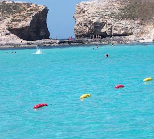Blaue Lagune, Comino