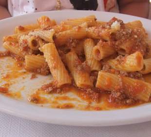 Rigatoni all´Bolognese
