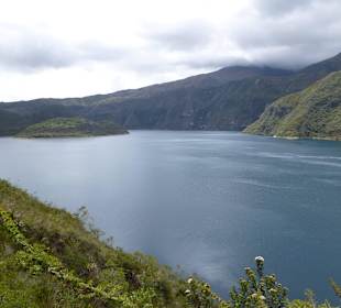Blick auf den Kratersee