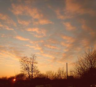 Gleich ist die Sonne verschwunden
