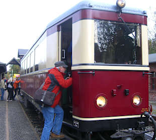 Historischer Triebwagen VT137322 
