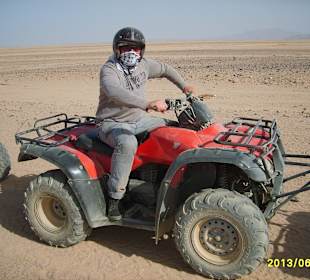 Erik auf dem Quad