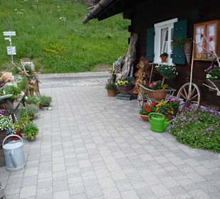 Sehr liebevoll dekoriert