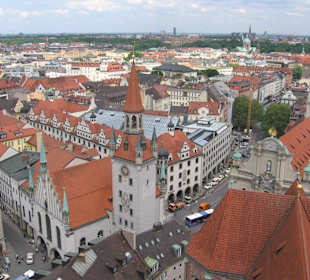 Aussicht auf das Alte Rathaus