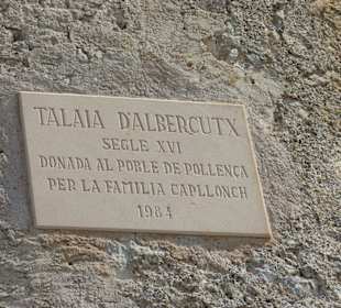 Turm Talaia d´Albercutx