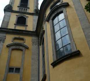 Blick zur Schlosskirche, Deutschordensschloss