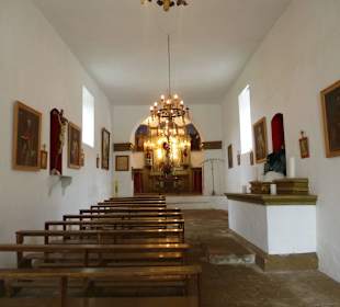 In der Kirche der Hacienda