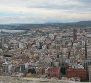 Alicante - Blick vom Castello