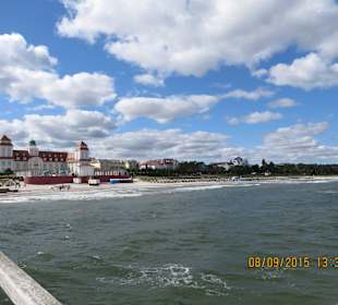 Blick von der Seebrücke 