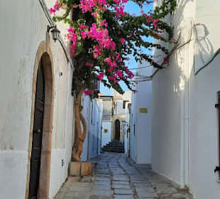 Enge Gässchen in Lindos