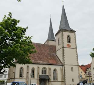 Die Kirche St. Kilian in Haßfurt
