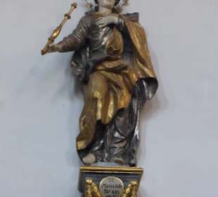 In der Pfarrkirche von Volkach