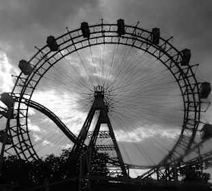 Riesenrad das Wahrzeichen von Wien
