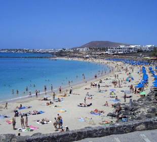 Strand von Playa Blanca!