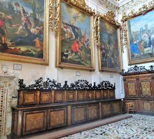 In der Sakristei der Kirche San Michele