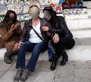 Die blau-weiße Künstlerstadt