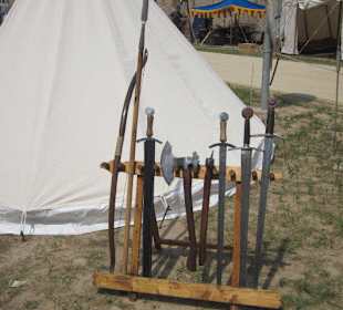 Mittelalterlichen Tage in der Festung