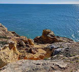 Ausblick Carvoeiro Boardwalk