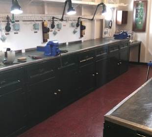 Werkstatt auf der HMS Belfast