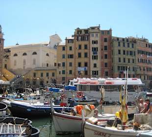 Am Hafen von Camogli