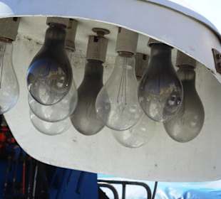 Lampenfischer im Hafen von Port Vendres