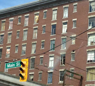 Hotel in Vancouver. Na ja