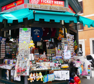 Wieder ein anderer Kiosk der offen war.