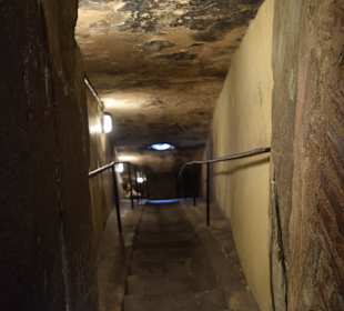 Schmaler Aufgang zur Kuppel